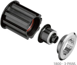 Dt-swiss Kit De Conversion Corps De Roue Libre CAMPAGNOLO 3 Cliquets/cliquet -Vélo Pièces Magasin 1800 3 Klinken