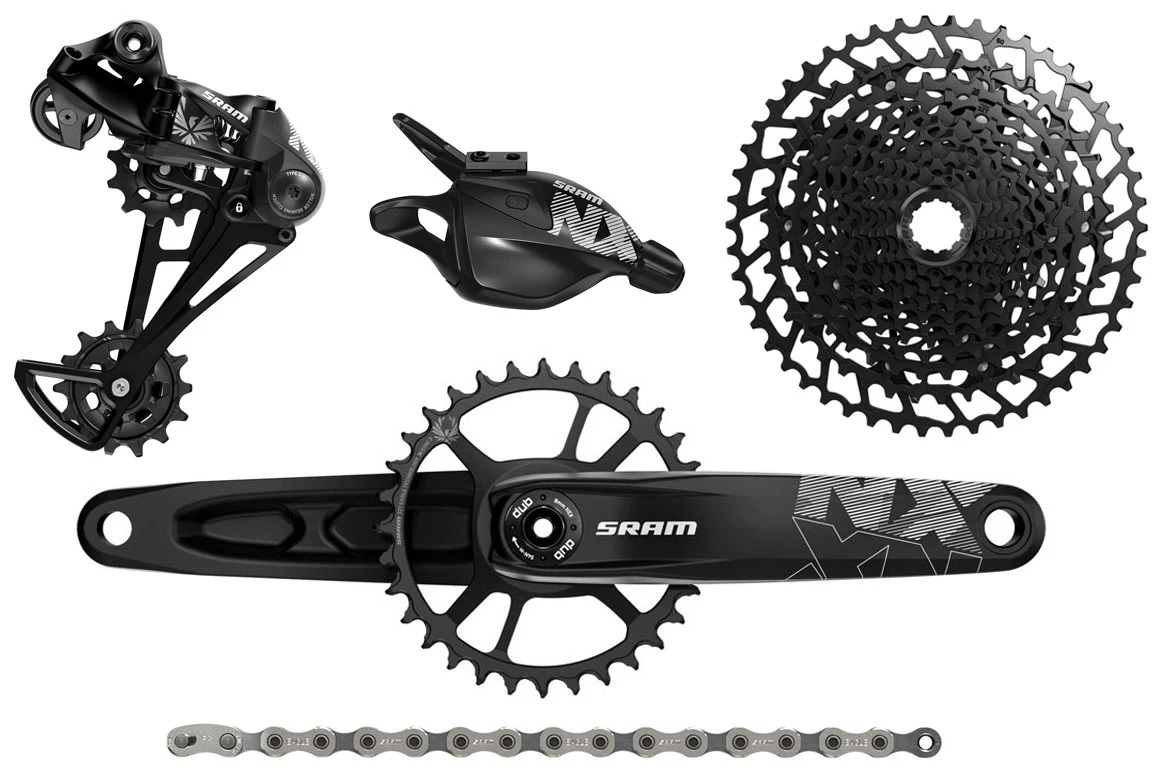 SRAM Groupe NX Eagle DUB 11-50T 12 Vitesses 175mm 3 SRAM Groupe NX Eagle DUB 11-50T 12 Vitesses 175mm