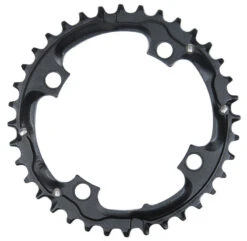 TRUVATIV Plateau MTB 36 D 104mm Aluminium Noir