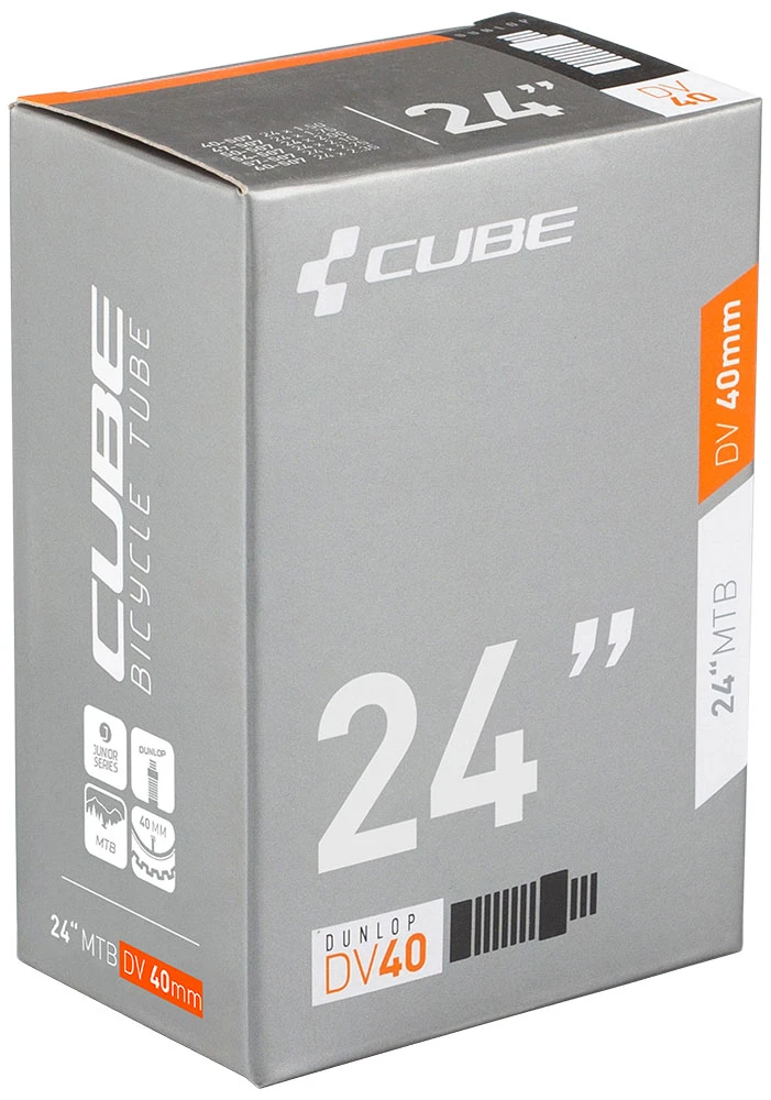 Cube Junior/MTB 24" DV Chambre à Air 40mm 3 Cube Junior/MTB 24" DV Chambre à Air 40mm