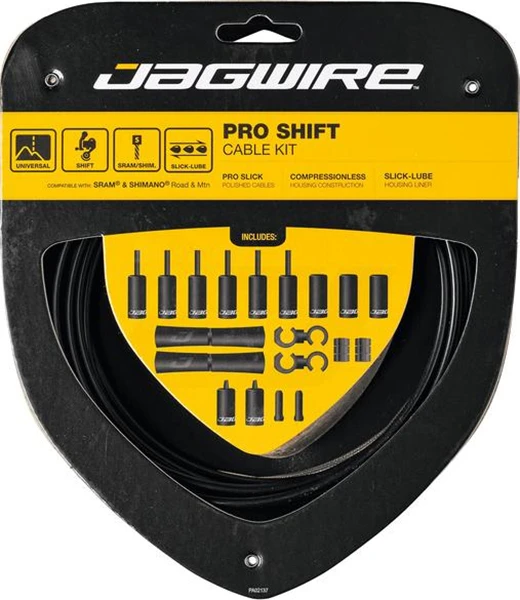 JAGWIRE Set De Câbles De Commande Pro Shift 2x 3 JAGWIRE Set De Câbles De Commande Pro Shift 2x