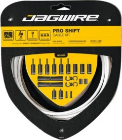 JAGWIRE Set De Câbles De Commande Pro Shift 2x 10 JAGWIRE Set De Câbles De Commande Pro Shift 2x -Vélo Pièces Magasin Jagwire Pro Shift 2 fach Schaltzugset PCK508 c