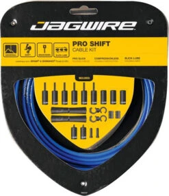 JAGWIRE Set De Câbles De Commande Pro Shift 2x 13 JAGWIRE Set De Câbles De Commande Pro Shift 2x -Vélo Pièces Magasin Jagwire Pro Shift 2 fach Schaltzugset PCK508 f