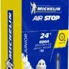 Michelin Chambre à Air D3 Airstop 24" Junior -Vélo Pièces Magasin Michelin 125250 D3 Airstop 24 Junior Schlauch
