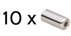 Shimano Embouts Gaine Frein (10 Pièces) 5 Shimano Embouts Gaine Frein (10 Pièces) -Vélo Pièces Magasin Shimano Endkappen Bremshulle 10 Stuck Y60B98011