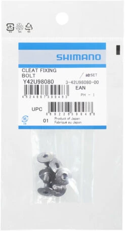 Shimano Vis De Plaque De Chaussure M5 X 8mm Pour SM-SH10/11/12 -Vélo Pièces Magasin Shimano Schuhplatten Schrauben M5 x 8mm Y42U98080 b