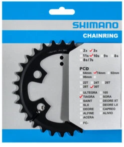 Shimano Plateau De Pédalier TIAGRA FC-4703 8 Shimano Plateau De Pédalier TIAGRA FC-4703 -Vélo Pièces Magasin Shimano TIAGRA FC 4703 Kettenblatt 30T Y1RD30000
