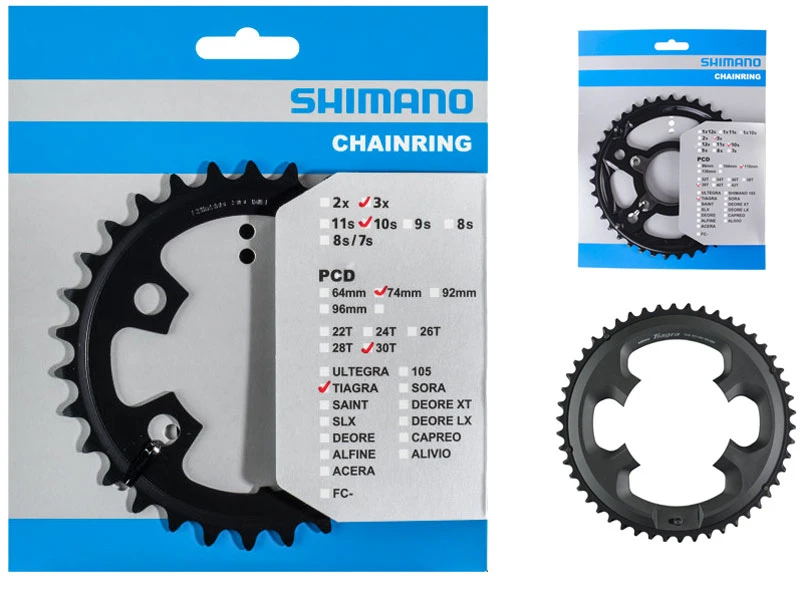 Shimano Plateau De Pédalier TIAGRA FC-4703 3 Shimano Plateau De Pédalier TIAGRA FC-4703