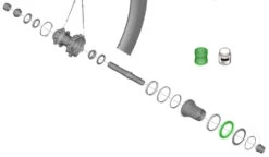 Shimano TL-FH17 Outil De Montage De Bague D'étanchéité 8 Shimano TL-FH17 Outil De Montage De Bague D'étanchéité -Vélo Pièces Magasin Shimano TL FH17 Y1Y100020 c