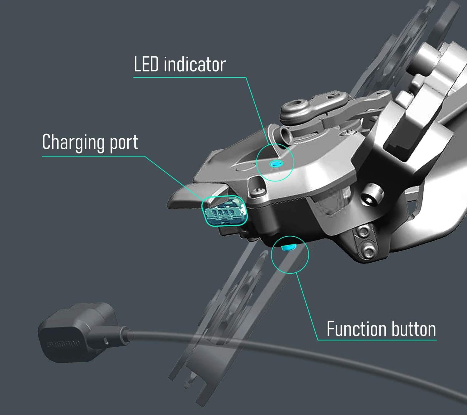 Shimano Dérailleur ULTEGRA Di2 RD-R8150 12 Vitesses 6 Shimano Dérailleur ULTEGRA Di2 RD-R8150 12 Vitesses – Image 4