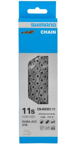 Shimano Chaîne CN-HG901 11 Vitesses Avec Quick-Link -Vélo Pièces Magasin Shimano 11 fach Kette CN HG901 mit Quick Link 20046476 a