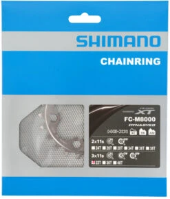Shimano XT Plateau 3 Vitesses Pour FC-M8000 22 Dents (BA) -Vélo Pièces Magasin Shimano XT 3 fach Kettenblatt FC M8000 22 Zahne BA Y1RL22000 b