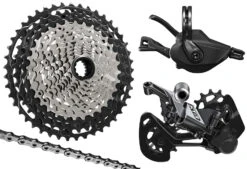 Shimano XTR M9100 Kit De Mise à Niveau 1x12 Vitesses 10-45 Collier De Serrage