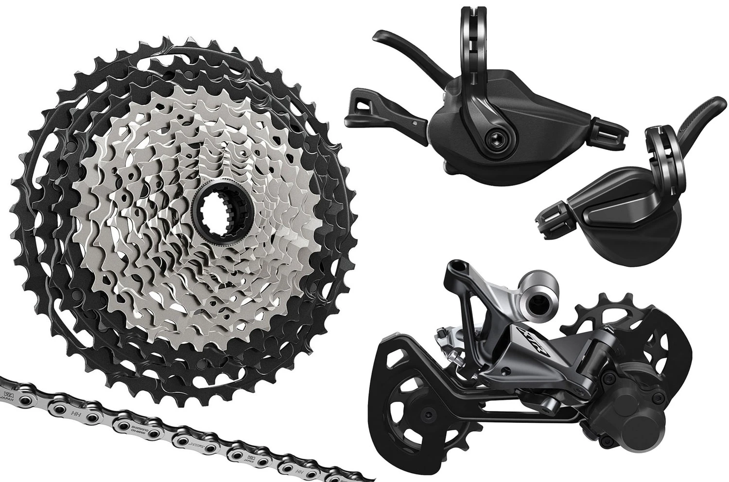 Shimano XTR M9100 Kit De Mise à Niveau 2x12 Vitesses 10-45 Collier Sans Dérailleur Avant 3 Shimano XTR M9100 Kit De Mise à Niveau 2x12 Vitesses 10-45 Collier Sans Dérailleur Avant
