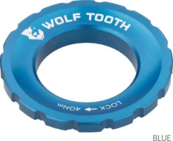 Centerlock Lockring 11 Centerlock Lockring -Vélo Pièces Magasin Wolf Tooth Centerlock Rotor Lockring Blue 3
