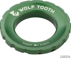 Centerlock Lockring 13 Centerlock Lockring -Vélo Pièces Magasin Wolf Tooth Centerlock Rotor Lockring Green 5