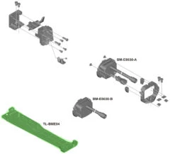 Shimano TL-BME04 Gabarit Pour Support De Batterie STEPS BM-E8030/E8031 5 Shimano TL-BME04 Gabarit Pour Support De Batterie STEPS BM-E8030/E8031 -Vélo Pièces Magasin Y13000050SHIMANO4550170530129SchabloneTL BME04fuerSTEPSAkkuhalterBM E8030undBM E8031 a
