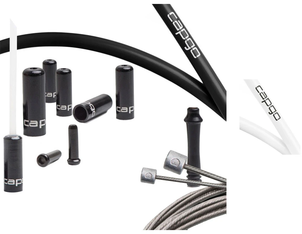 CAPGO OL Jeu De Câbles De Dérailleur Shimano/SRAM 3 CAPGO OL Jeu De Câbles De Dérailleur Shimano/SRAM