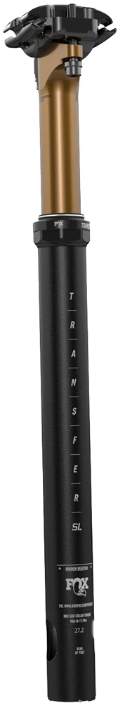 Fox Racing Tige De Selle Transfer SL Factory Ø 31.6mm XL 100mm Internal Vario