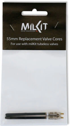 MilKit Inserts De Soupape De Rechange -Vélo Pièces Magasin milkit replacement valve cores 55mm 1