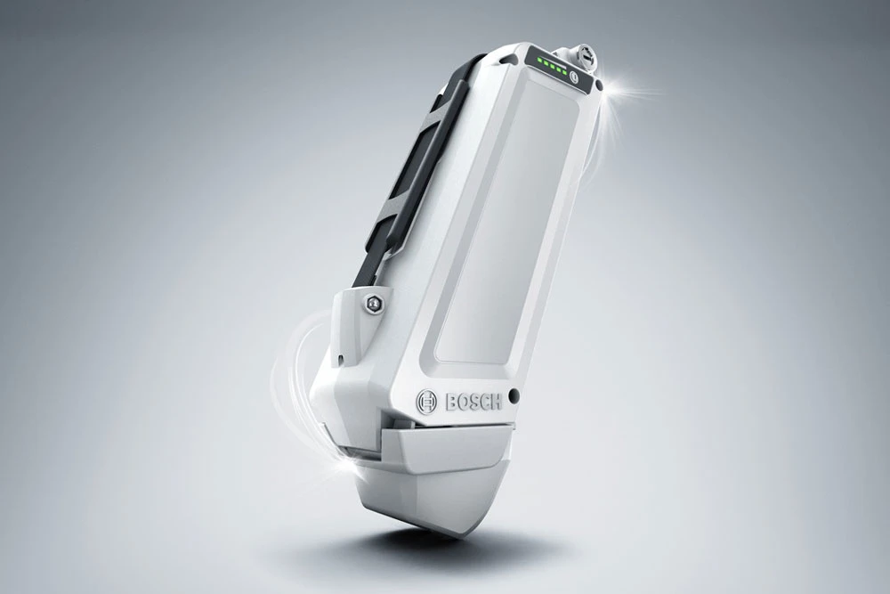 Bosch PowerPack 400 Batterie Cadre Blanc Classic+ 4 Bosch PowerPack 400 Batterie Cadre Blanc Classic+ – Image 2